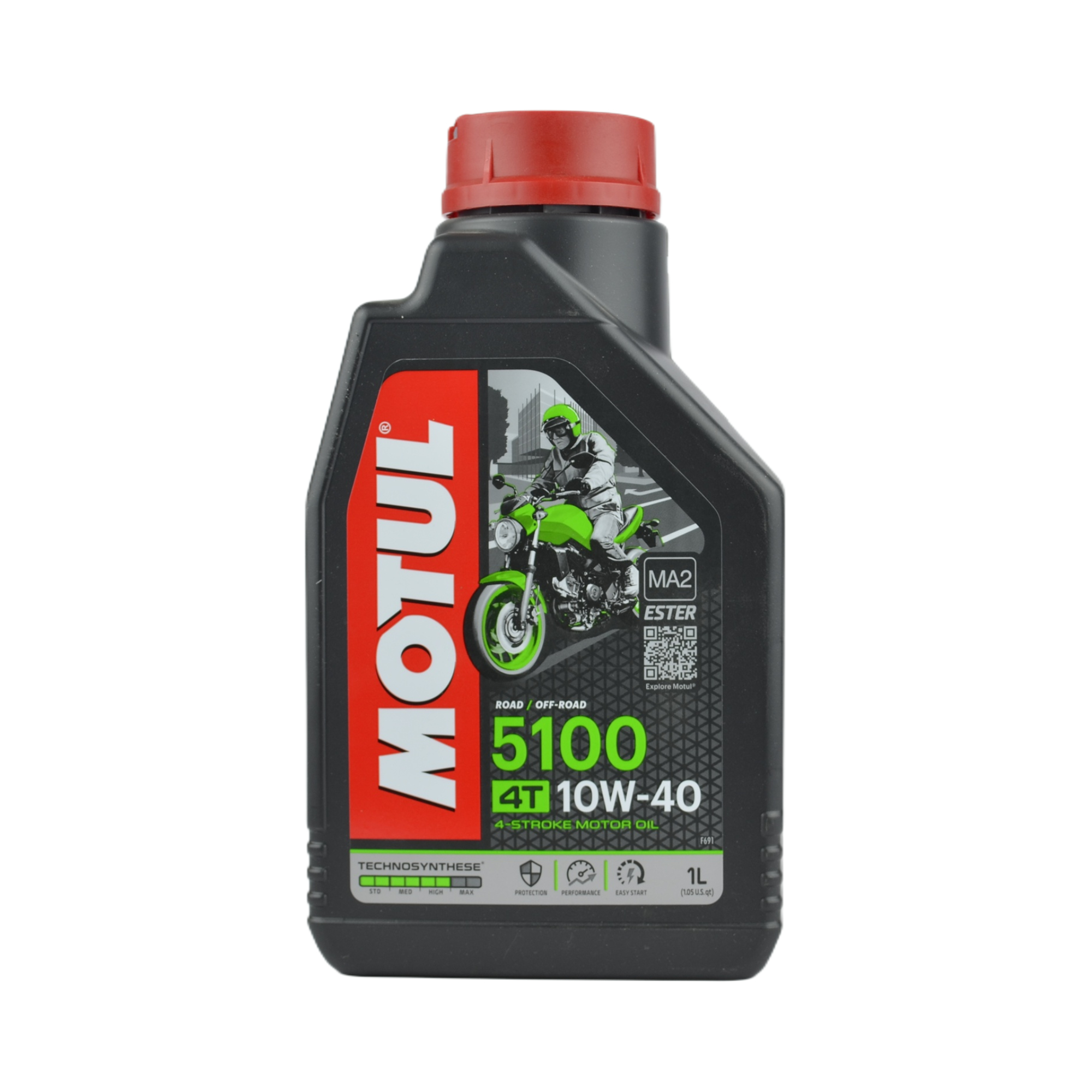 масло Motul 4Т 5100 10w40 1л полусинтетика