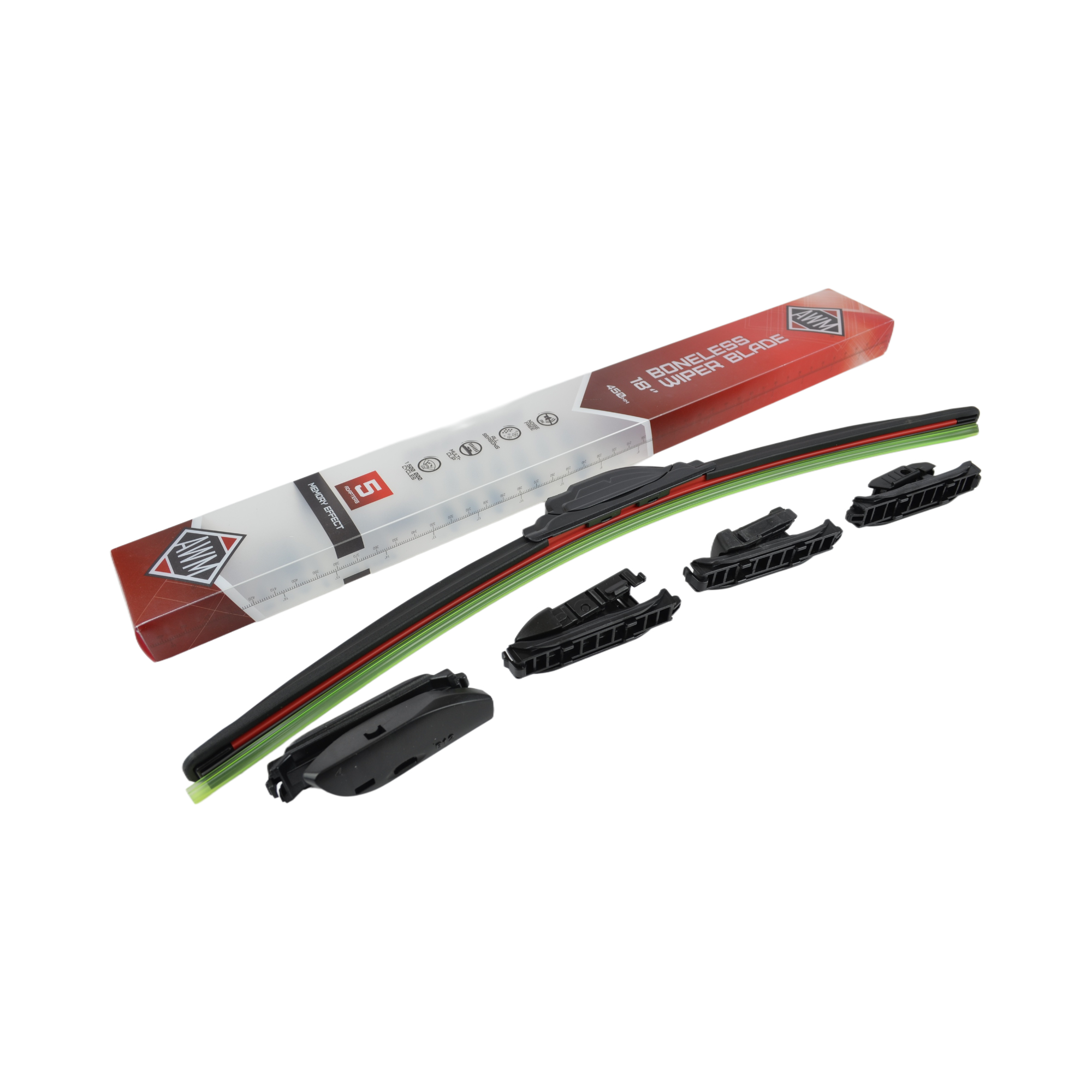 щетка стеклоочистителя 45см бескаркасная AWM 