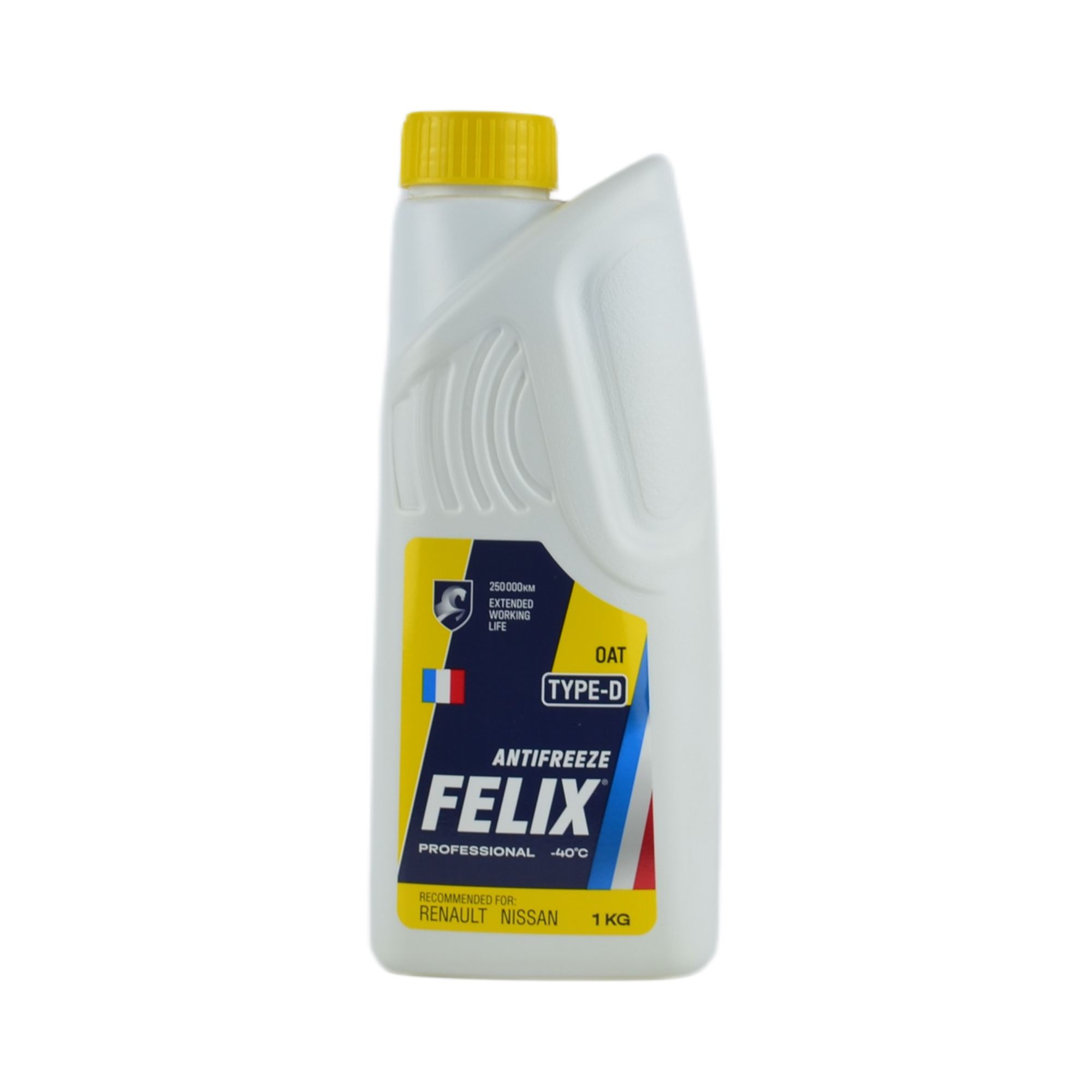 антифриз FELIX TYPE D желтый 1л (ТС) (15)