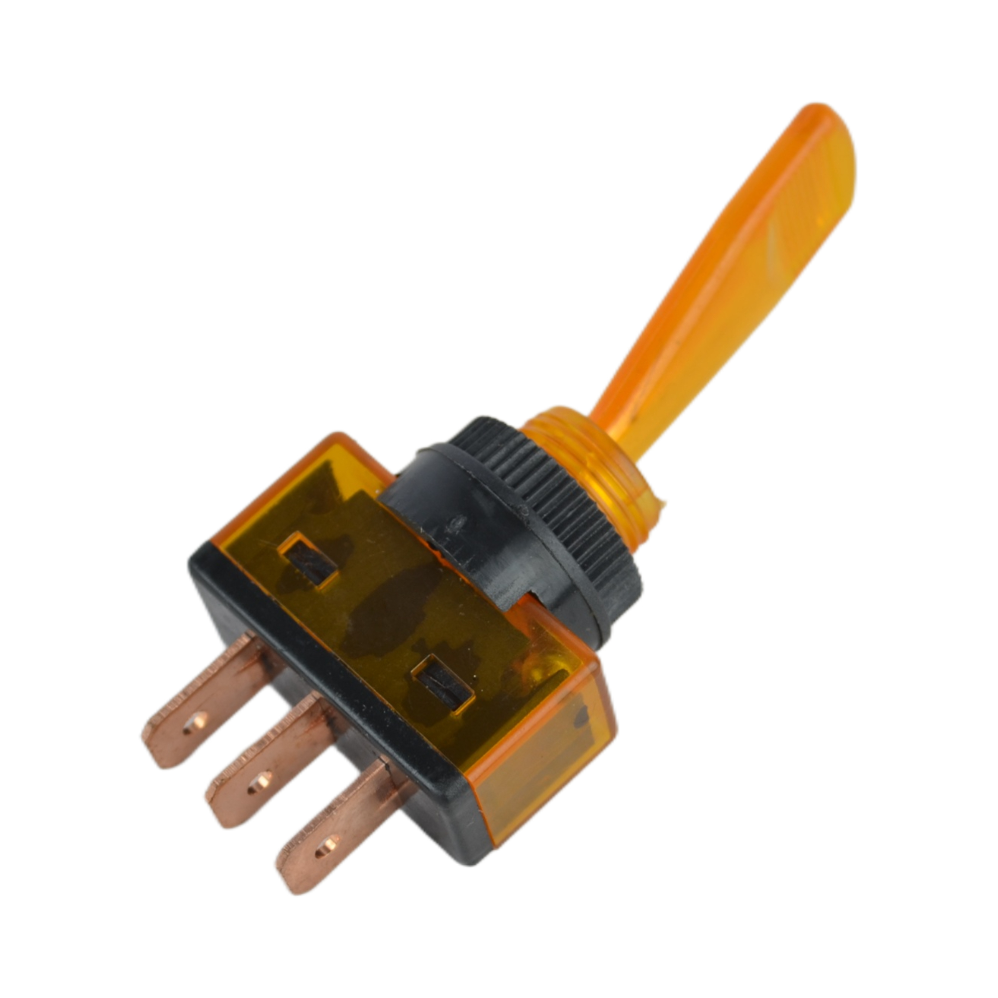 тумблер длинный оранжевый