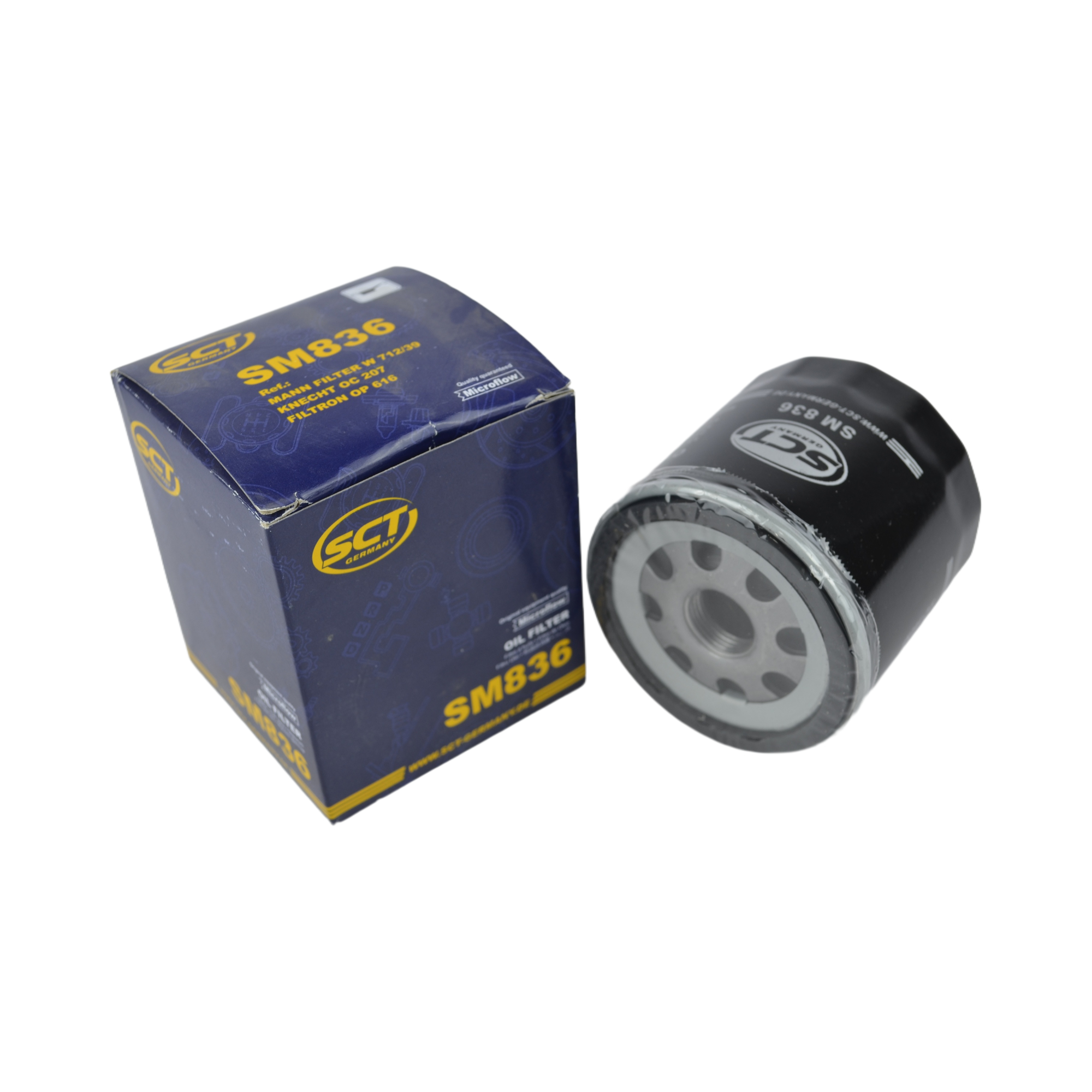 фильтр масляный Mannol sm-836 Seat, Skoda, VW