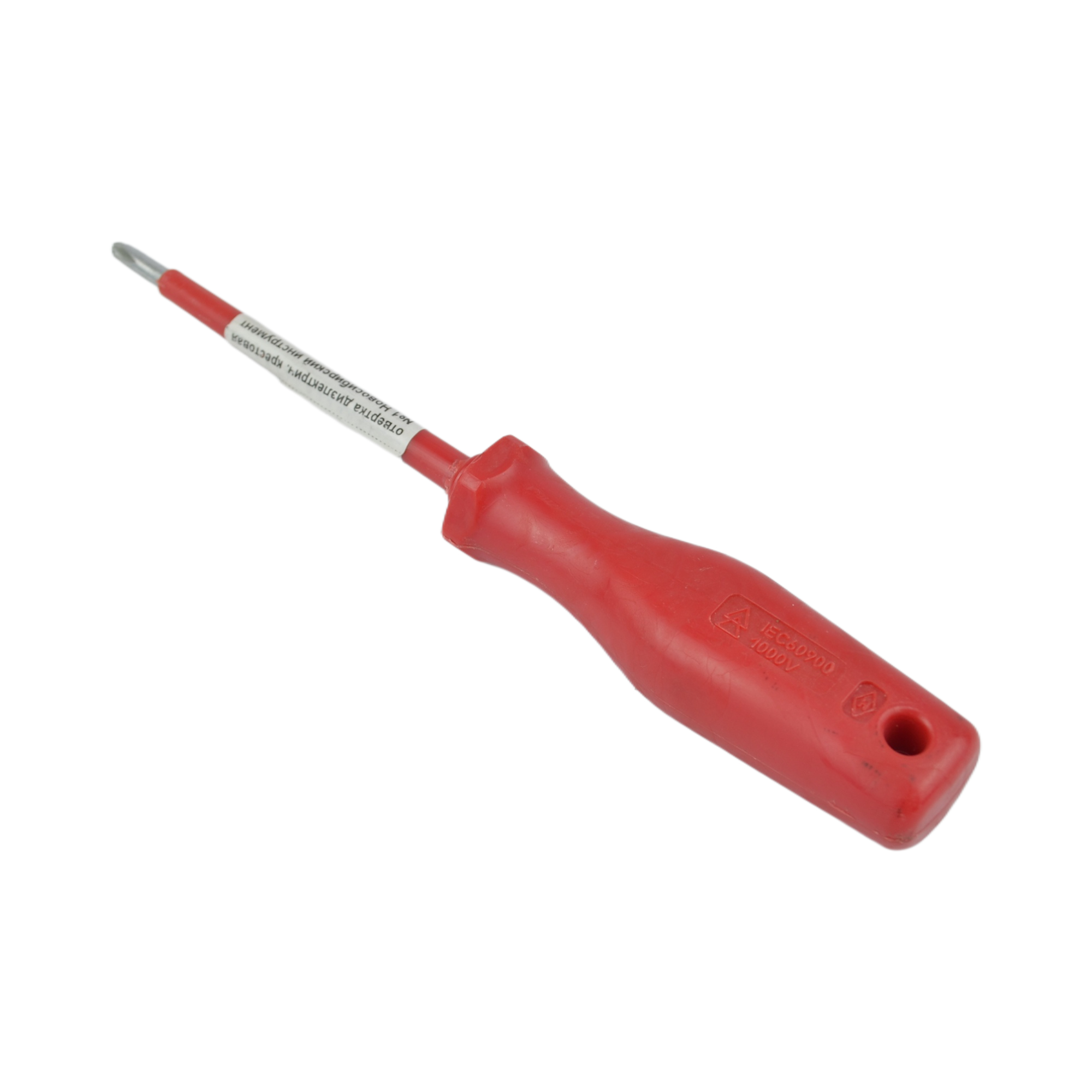 отвертка крестовая диэлектрическая №1 Новосибирский инструмент 25830315