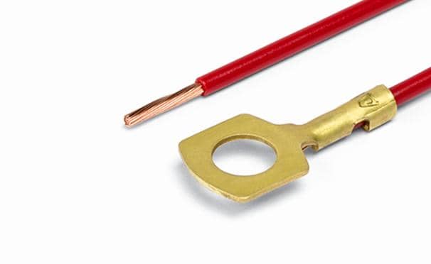 ах-389-01 контакт кольцевой 6,2мм с проводом CARGEN (10)