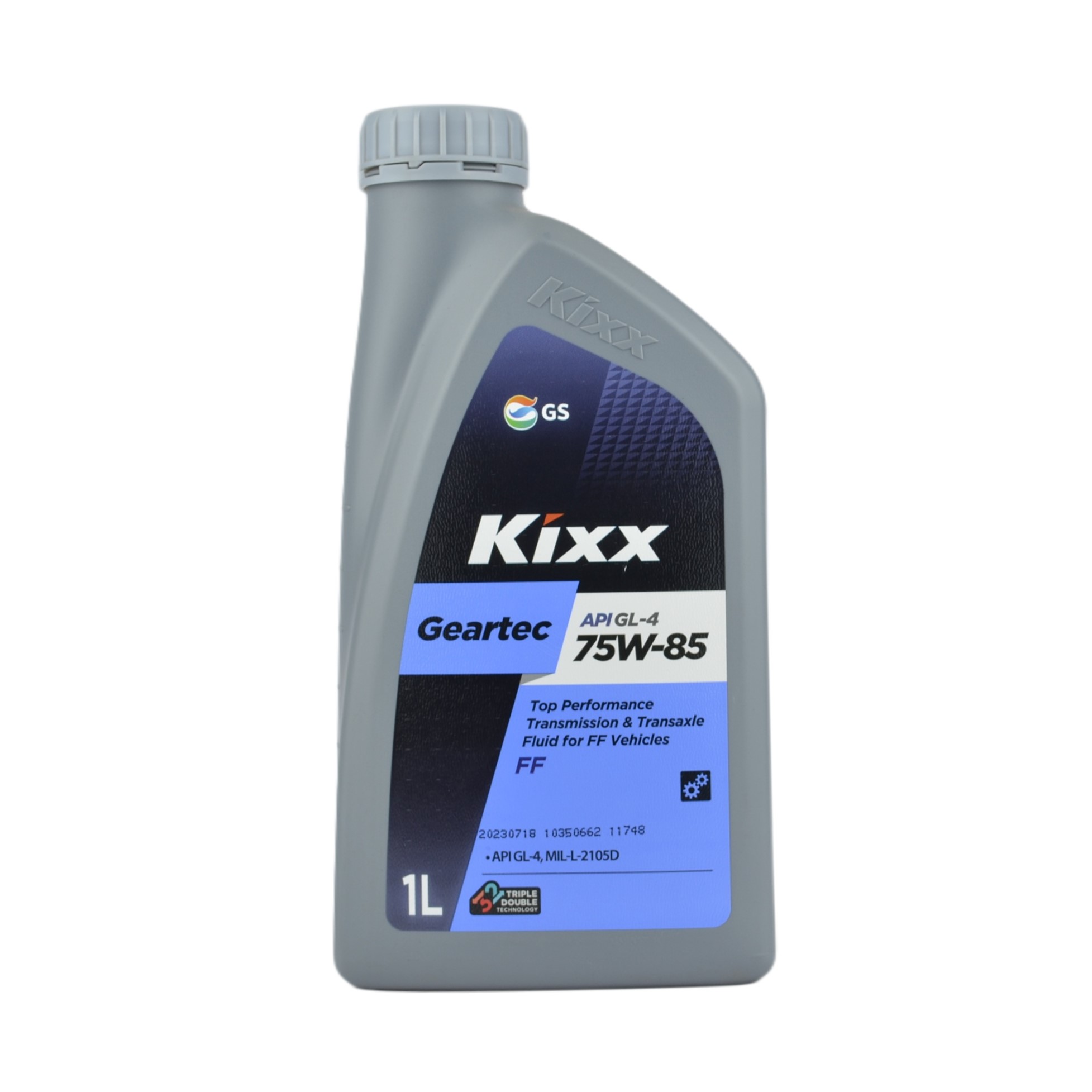 масло трансмиссионное Kixx Geartec FF GL-4 75w85 полусинтетика 1л