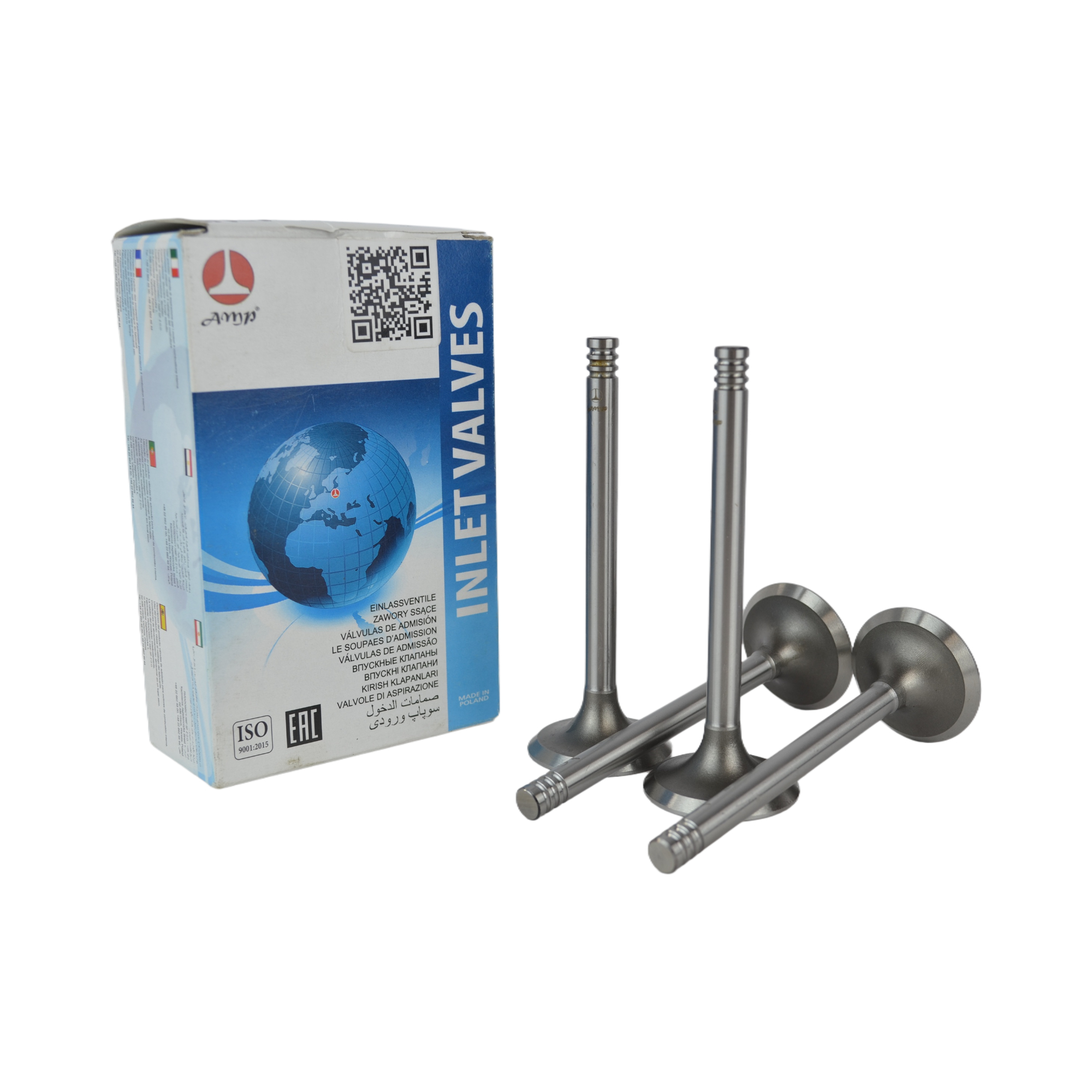 клапана грм 2108 впускные AMP к-т 4 шт.