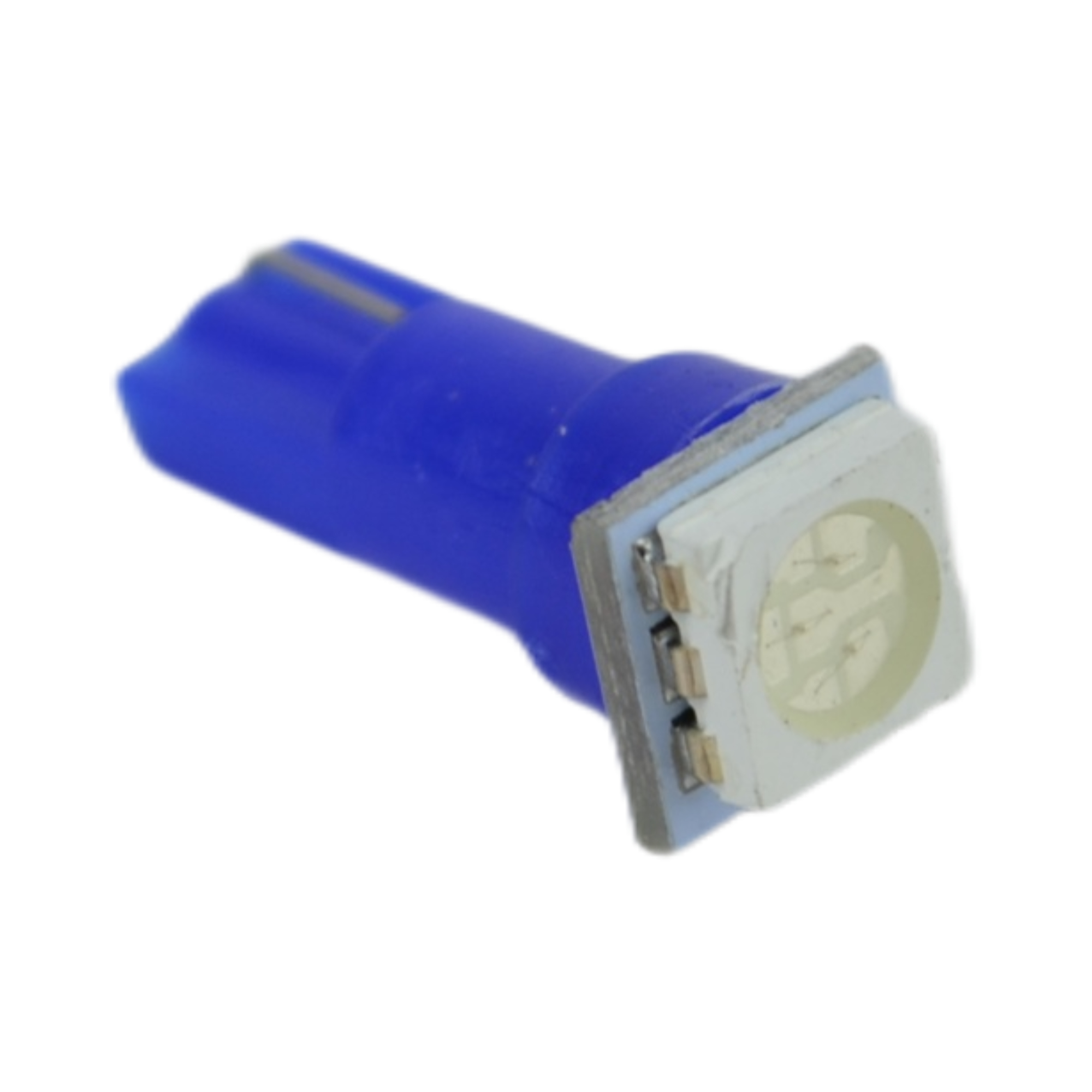лампа светодиодная T5 blue 12v 0,3w X0038 панель