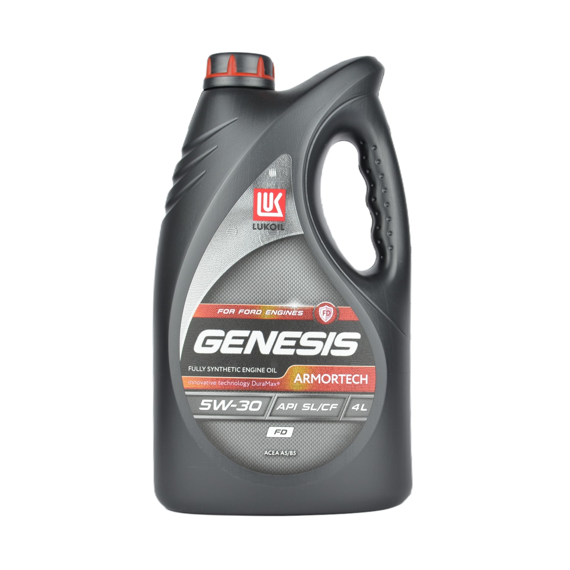 масло Лукойл Genesis Armortech FD 5w30 SL/CF A5/B5 синтетика 4л (4)