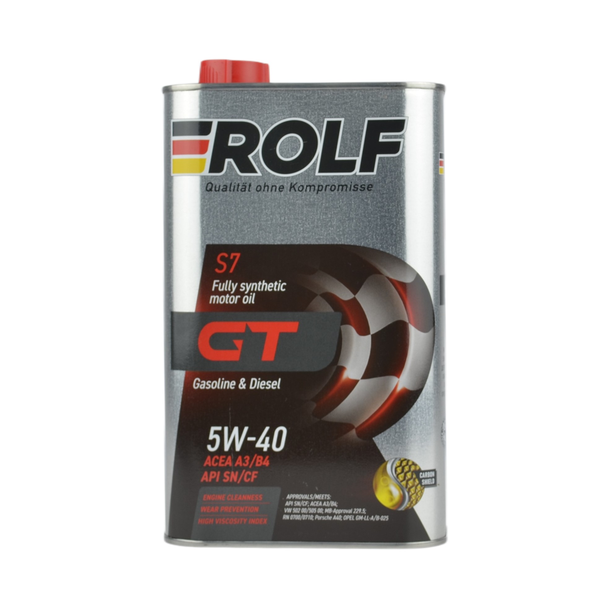масло ROLF GT 5w40 SN/SF синтетика 1л