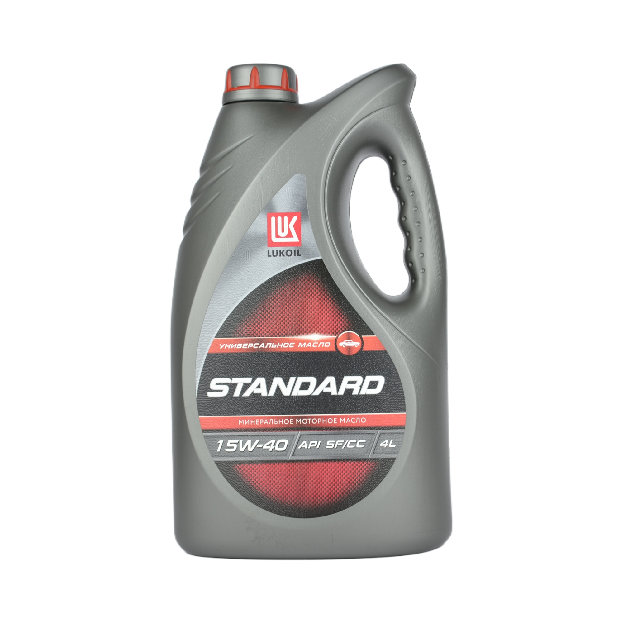 масло Лукойл Стандарт 15w40 SF/CC минеральное 4л (4)