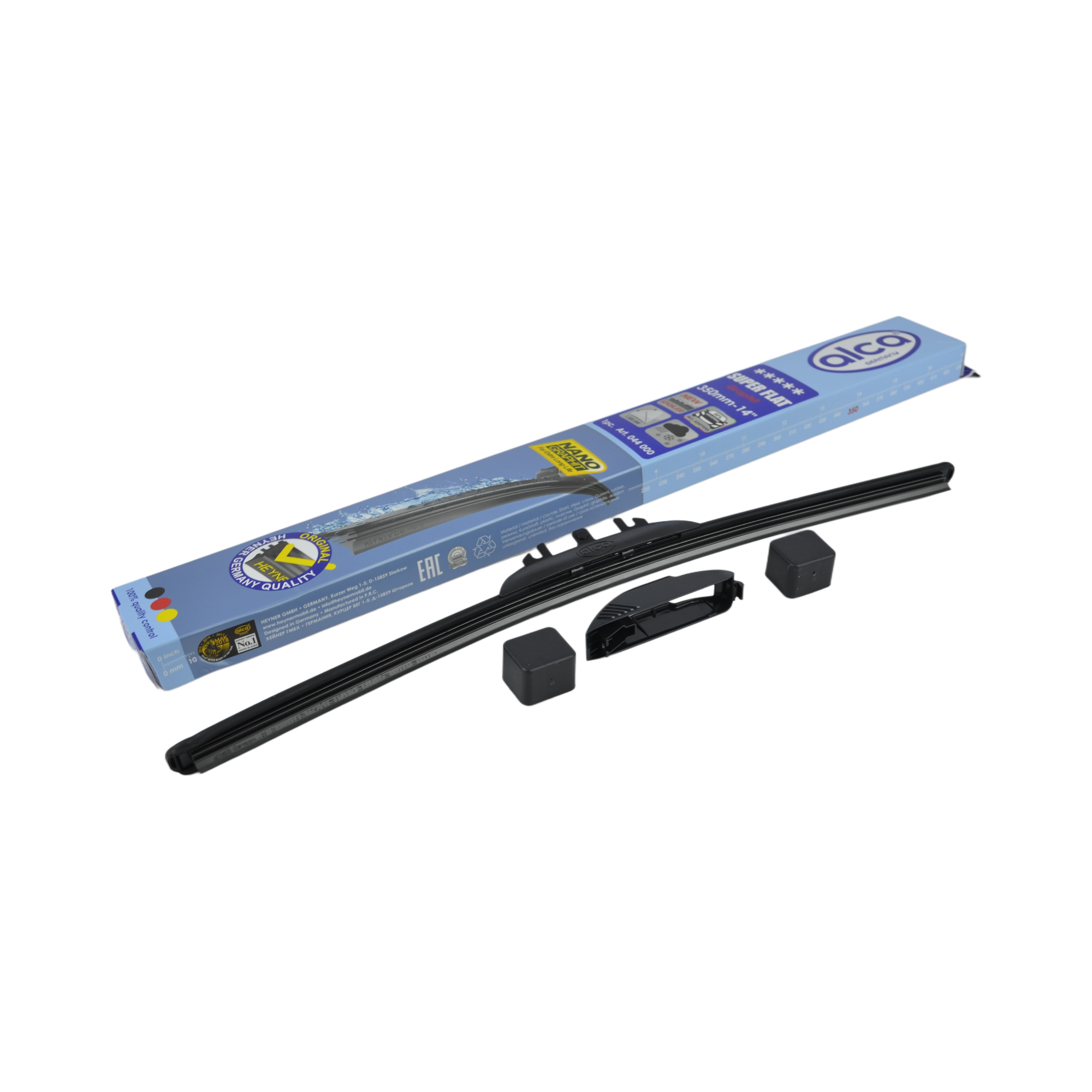 щетка стеклоочистителя 35см бескаркасная ALCA 044000  