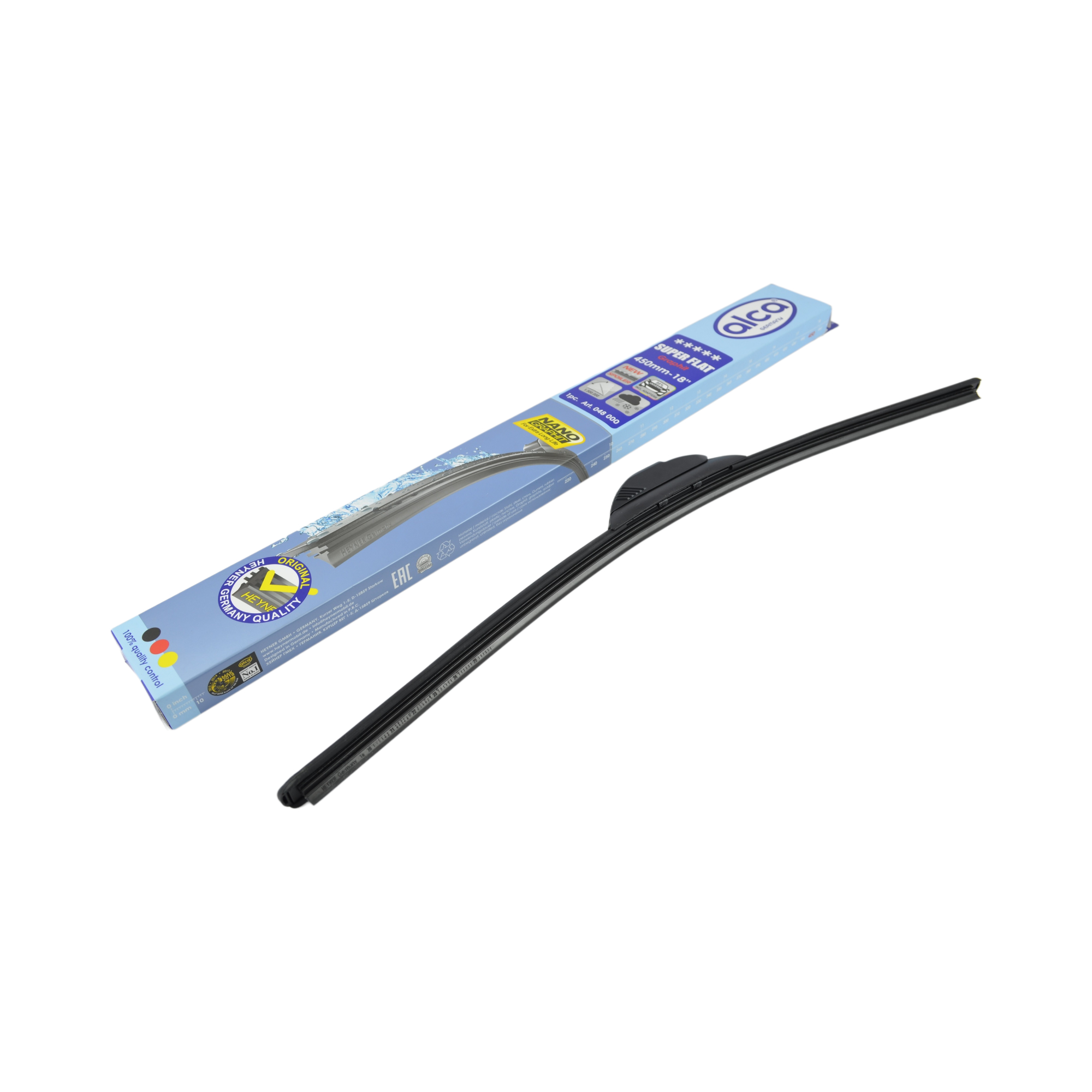 щетка стеклоочистителя 45см бескаркасная ALCA 048000  