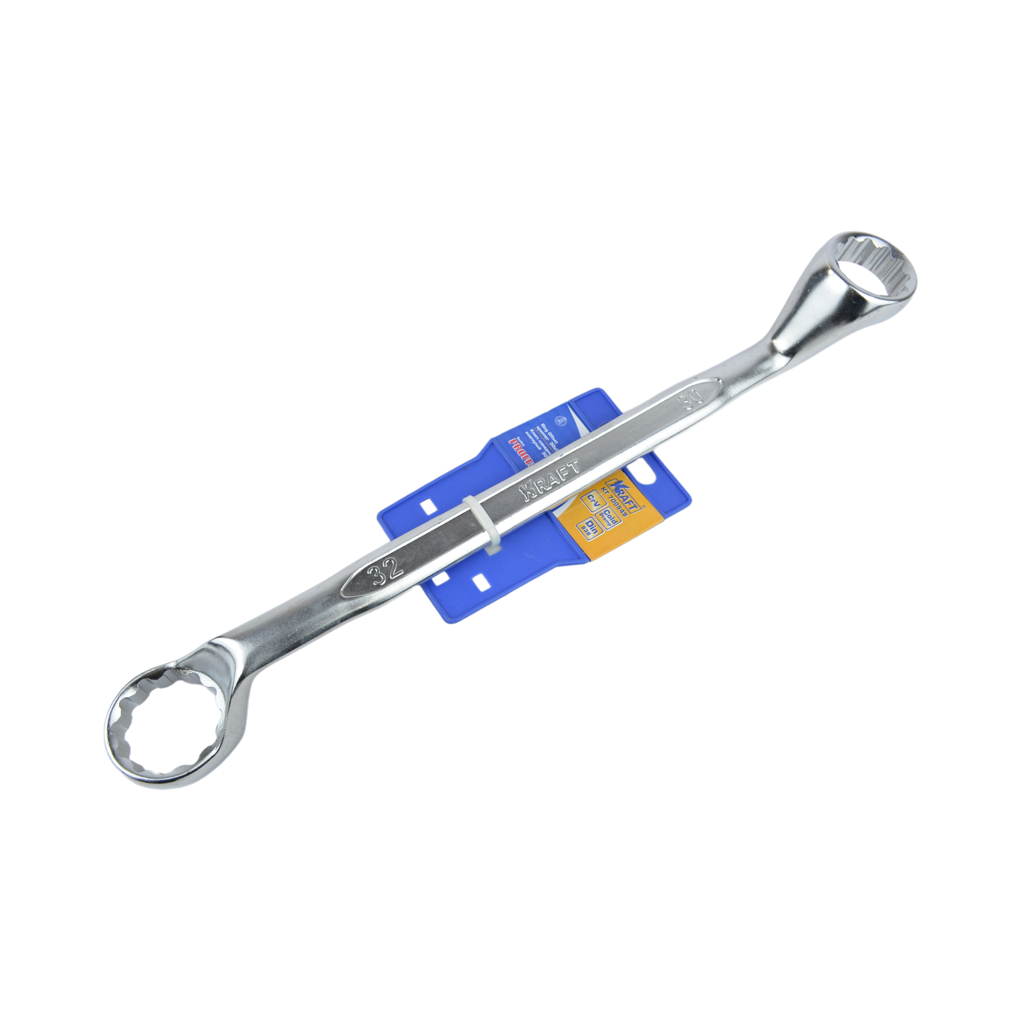 ключ накидной двухсторонний 30х32 KRAFT 700549